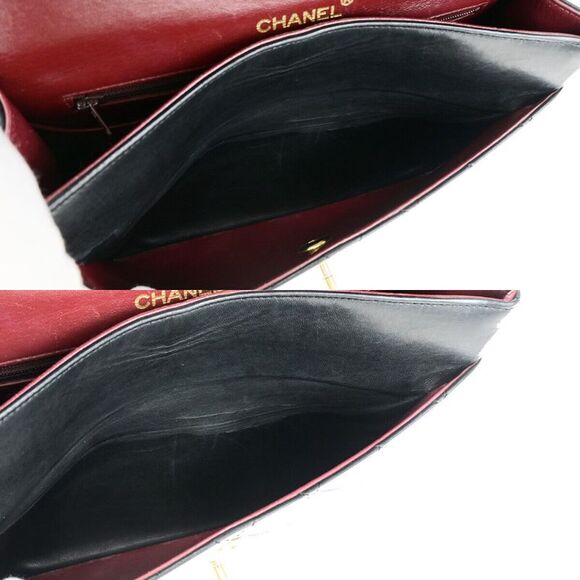 Chanel Timeless Black Leather Shoulder Bag (Pre-Owned) - Picture 7 of 12